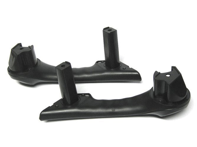 Puxadores interiores das portas de cor preta para Renault Megane 2 de 2002 a 2005