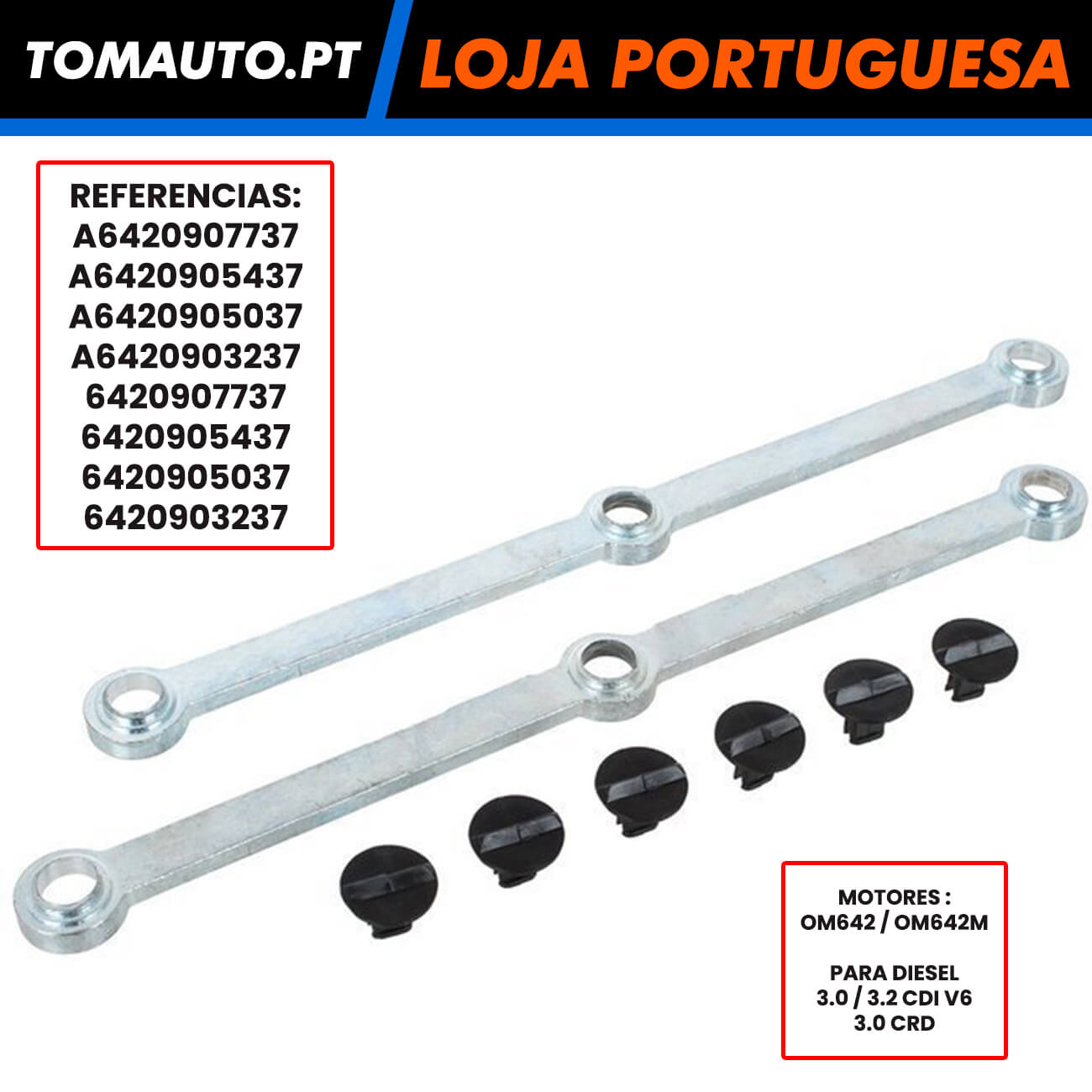 Reparação coletor de admissão Mercedes Jeep Chrysler A6420905037 A6420903237 6420907737 6420905437 6420905037 6420903237