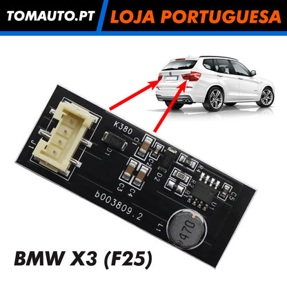 Reparação do farol LED traseira BMW X3 F25