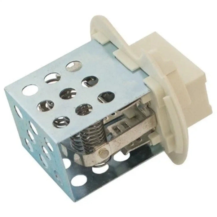 Resistência do ventilador da sofagem para RENAULT MASTER II e OPEL MOVANO A, com ficha de 8 contactos e tensão de 12 V, referência OEM 7701057557