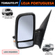 Retrovisor manual esquerdo Mercedes Sprinter VW Crafter de 2006 a 2018 - imagem 1