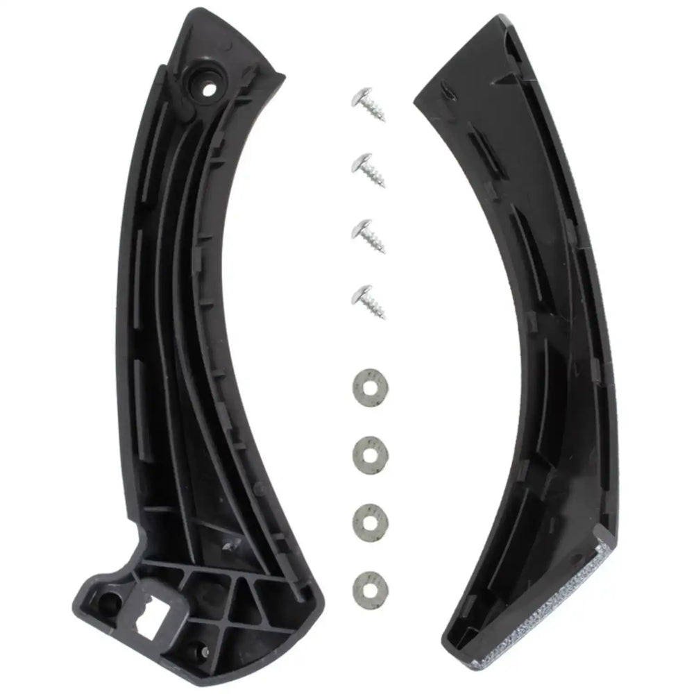 Revestimento do puxador interior da porta direita para BMW SÉRIE 3 E90/E91 e versões LCI, em preto, referências OEM 51419150336 e 51416971290