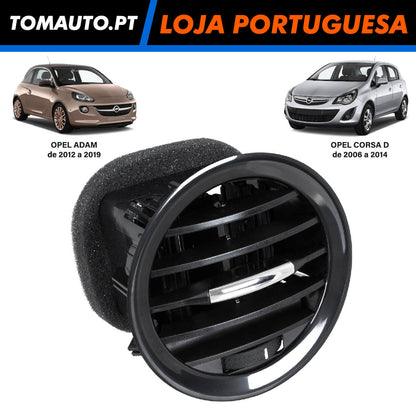 Saída de Ar Tablier Opel Adam e Corsa D - 13417363 - 1814154 - 2201099 - 1814700