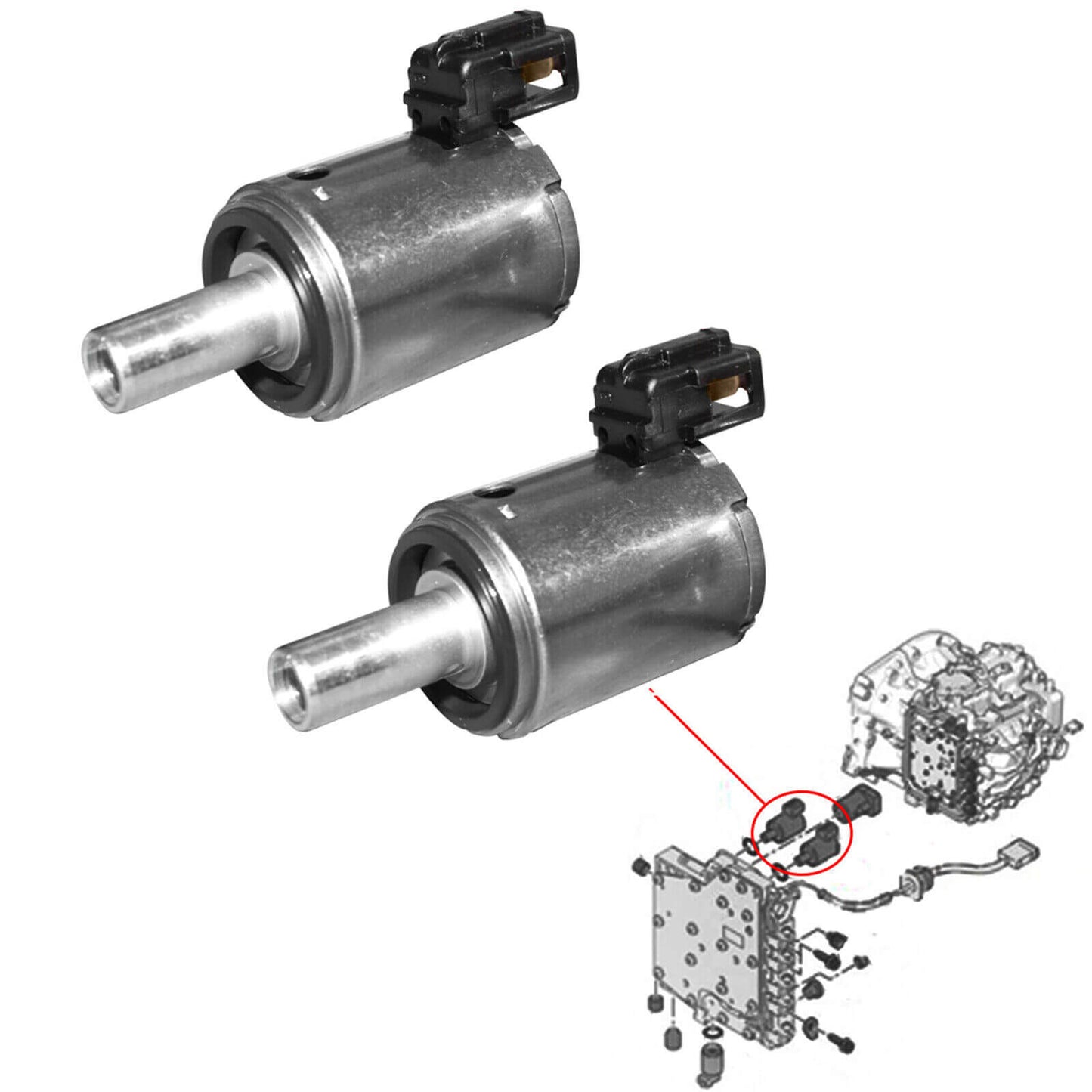 Solenoide válvula comando caixa de velocidade para Peugeot e Citroen