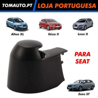 Tampa de braço do limpa-vidros traseiro para Seat Altea, Leon, Ibiza e Exeo