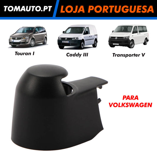 Tampa do braço de limpar o vidro traseiro para VW Caddy, Transporter V e Touran