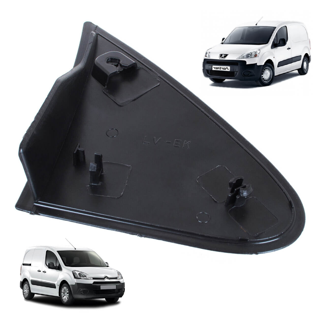 Tampa de retrovisor esquerda Berlingo Partner 9015EK