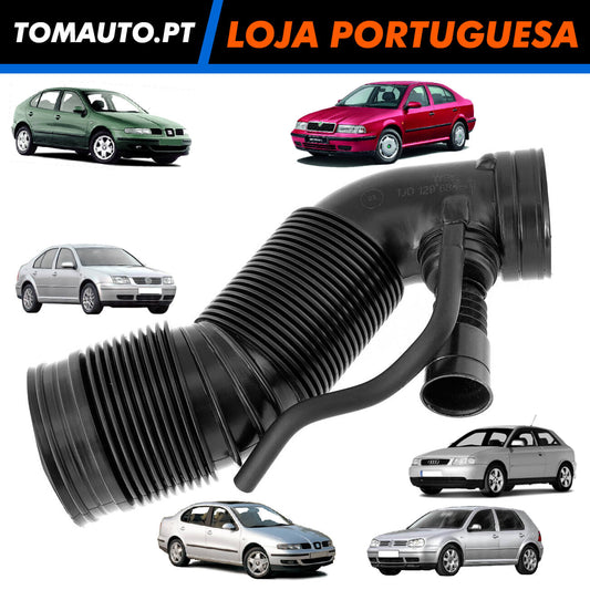 Tubo flexível de admissão Audi Seat Skoda VW - 1J0129684CG / 1J0129684CD / 1J0129684W