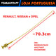 Vareta Nível Óleo Renault Opel Nissan - 8200457625 / 4417447 / 93190580 - imagem 1